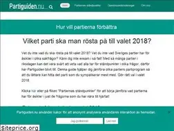 Sites similar to partiguiden.nu