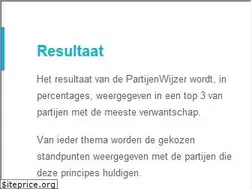 Sites similar to partijenwijzer.nl