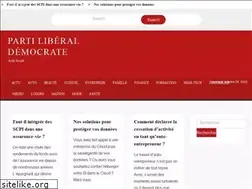 Sites similar to partiliberaldemocrate.fr