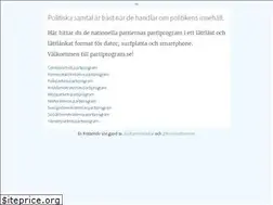 Sites similar to partiprogram.se