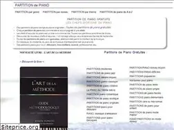 Sites similar to partition-piano.org