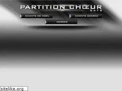 Sites similar to partitionchoeur.fr