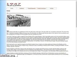 Sites similar to partitionofindia.com