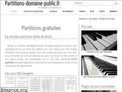 Sites similar to partitions-domaine-public.fr