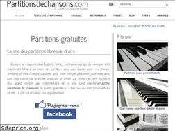 Sites similar to partitionsdechansons.com