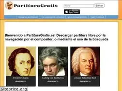 Sites similar to partituragratis.es