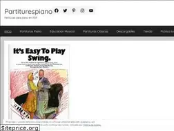 Sites similar to partiturespiano.com