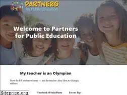 Sites similar to partnersforpubliced.org