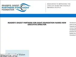 Sites similar to partnersforsight.org