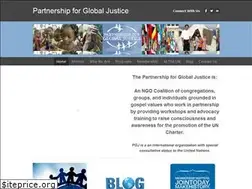 Sites similar to partnershipforglobaljustice.com
