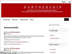 Sites similar to partnershipjournal.ca