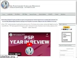 Sites similar to partnershipscholarsprogram.org
