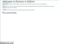 Sites similar to partnersinsalford.org