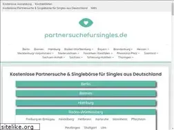 Sites similar to partnersuchefursingles.de