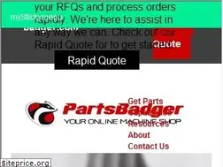 Sites similar to parts-badger.com
