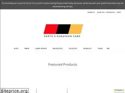 Sites similar to parts4europeancars.com.au