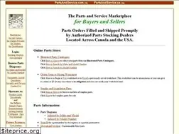 Sites similar to partsandservice.com