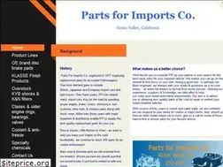Sites similar to partsforimports.net