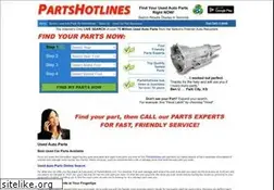 Sites similar to partshotlines.com