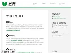 Sites similar to partsscore.com