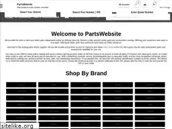 Sites similar to partswebsite.com