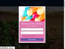 Sites similar to party-genie.com