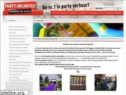 Sites similar to party-unlimitedverhuur.nl