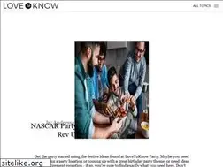 Sites similar to party.lovetoknow.com