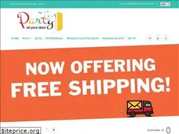 Sites similar to partyatyourdoor.com
