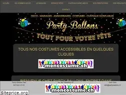 Sites similar to partyballons.ch