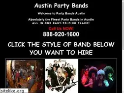 Sites similar to partybandsaustin.com