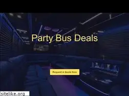 Sites similar to partybus.deals