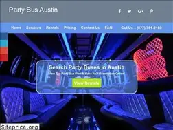 Sites similar to partybusesaustin.com