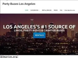 Sites similar to partybuseslosangeles.org