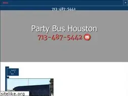 Sites similar to partybushouston.com