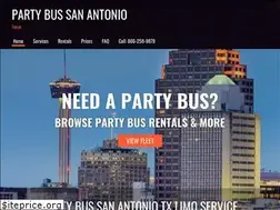 Sites similar to partybusinsanantonio.net