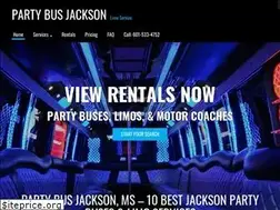 Sites similar to partybusjackson.com
