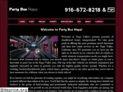 Sites similar to partybusnapa.com