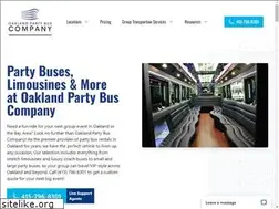 Sites similar to partybusoakland.net