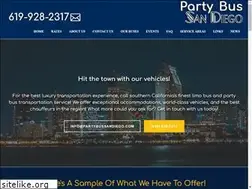 Sites similar to partybussandiego.com