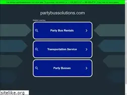 Sites similar to partybussolutions.com