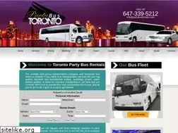 Sites similar to partybustoronto.com