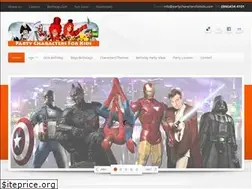 Sites similar to partycharactersforkids.com