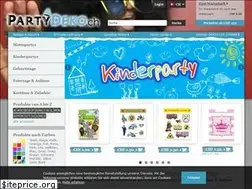 Sites similar to partydeko.ch