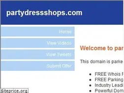 Sites similar to partydressshops.com