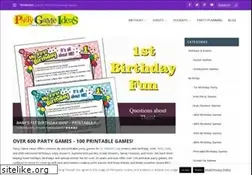 Sites similar to partygameideas.com