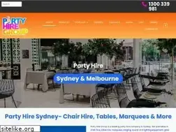 Sites similar to partyhiregroup.com.au