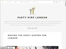 Sites similar to partyhirelondon.co.uk