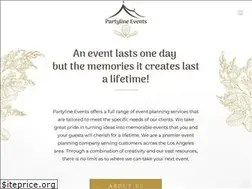 Sites similar to partylineevent.com