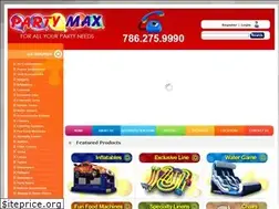 Sites similar to partymaxrental.com